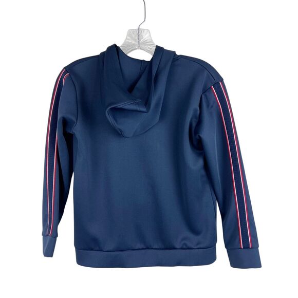 Craft + Flow Varsity Jacket Youth Big Boy 8 Small Navy Zip Front Active Kids - Picture 2 of 11